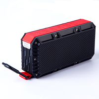 travel inspira Wireless Bluetooth Speaker V4.2 Waterproof IPX6 with Enhanced Bass HD Sound, Dual-Channel Stereo Pairing, Built-in Mic, TF Card Slot