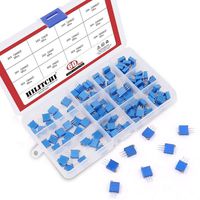 Hilitchi 60-Pcs 100 to 500K ohm 3296W Multiturn Trimmer Potentiometer Assortment Kit - [12 Value]