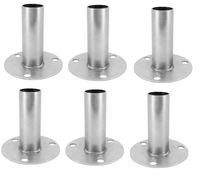Ust Wellsbond Canopy Fittings Coupling Foot Pad Connectors 1-3/8" and 1-5/8" Diameter Pipe Multi-Packs (6 pcs)