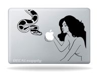 Eve and Snake for Macbook Air 11, 13, Macbook Pro 13,15,17 Decals, Stickers.