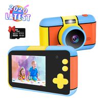 Kids Camera 2020 Latest Upgraded Kids Digital Video Camera，Nycetek Kids Camera 28MP 2.4inch Large LCD Shockproof Great Gifts for Kid 3-10 Years Old Boys Girls（16GB SD Card Included）