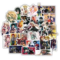 DOFE 100PCS My Hero Academia Stickers,Laptop Stickers,Motorcycle Bicycle Luggage Decal Graffiti Patches for Teens. (100PCS My Hero Academia)