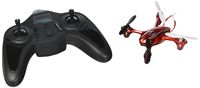 Hubsan X4 (H107C HD) 4 Channel 2.4GHz RC Quad Copter with 720p HD Camera - Red/Silver