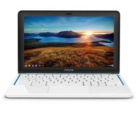 2016 HP Chromebook 11.6-inch Laptop, Samsung Dual-Core Processor 1.7GHz, 2GB RAM, 16GB SSD, 802.11b/g/n WiFi, Bluetooth, White/Blue (Renewed)