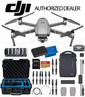 DJI Mavic 2 Zoom Drone Quadcopter with 24-48mm Optical Zoom Camera Premium Essentials Travel Kit with Fly More Combo