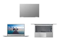 Silver Brushed Aluminum skin decal wrap skin case for Lenovo Yoga 720 13 13.3" 2 in 1 Laptop