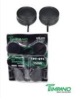 Timpano TPT-ST1 Tweeters Super Radio Highs 1 Pair 150W 4 ohm Dome Crossover