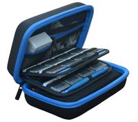 New 3DS XL Case, New 2DS XL Case, Deluxe Hard Protective Carrying Case for New Nintendo 3DS XL, 2DS XL - Fits AC Wall Charger, Travel Case with 16 Game Storage Holders - Blue