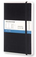 Moleskine Paper Tablet Hard Cover Smart Notebook, Dotted, Large (5" x 8.25") Black - Compatible with Moleskine Pen+ Ellipse (Sold Separately) & App, Digitize & Organize Notes, Ideas, Bullet Journal