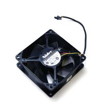 Aquamoon Trading V67MK Genuine OEM Dell Precision T3600 T5600 T7600 69.6CFM 4400RPM 12Vdc 0.65A 3925G Fan T92C12MS5A7-57A021 Assembly w/Cable 4-Pin Black Header 4-Wire Red Black Blue Yellow