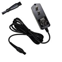 HQRP AC Adapter/Power Cord Compatible with Philips Norelco 8500X Replacement Plus Cleaning Brush