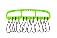 Cable Wrangler - 12 Heavy Duty Bungee Balls for Tools and Wire Management (Green)