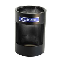 QualGear QG-PRO-PM-PCO-B Pro-AV 1.5" Npt Threaded Pipe Connector with Opening Projector Accessory