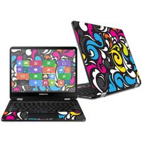 MightySkins Skin Compatible with Samsung Chromebook Pro 12.3" - Swirly | Protective, Durable, and Unique Vinyl Decal wrap Cover | Easy to Apply, Remove, and Change Styles | Made in The USA