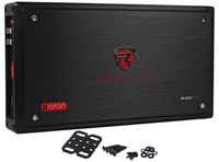 Rockville RXD-T2 Micro Car Audio Class D Amplifier 2400w 2 Chan 2x600W CEA Rated