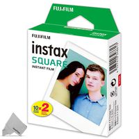 FujiFilm Instax Square Instant Film 1 Twin Pack of 20 Photo Sheets - Compatible with FujiFilm Instax Square SQ6, SQ10 and SQ20 Instant Cameras