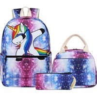 School Backpack Galaxy Teens Girls Boys Kids School Bags Bookbag with Laptop Sleeve Galaxy