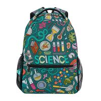 Educational Science Items Backpacks Travel Laptop Daypack School Bags for Teens Men Women