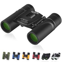 Kissarex Adults Compact Travel Binoculars: 8x21&10x25 Mini Pocket Small Size Lightweight Best Outdoor Theatre Tactical Hiking Kids Concert Sports Camping Low-Light Night Vision Waterproof EasyFolding