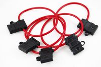 Novosonics NS-ATCFH10-5 ATC Fuse Holder 12 Volt 10GA Waterproof - 5 Pack