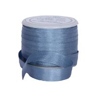 Threadart 100% Pure Silk Ribbon - 7mm Slate Blue - No. 012-3 Sizes - 50 Colors