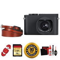Leica Q-P Digital Camera with Memory Card and Cleaning Kit Bundle (Renewed)