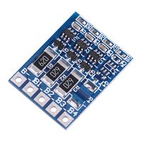 Akozon Battery Charging Controller Module 3S 11.1V 18650 Li-ion 12.6V Li-Polymer Battery Charging Balance Module BMS Equilibrium Board