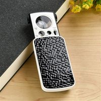 90x Power LED Lighted Slide Out Magnifier with Protective Sleeve for Reading, Hobby, Crafts, Tasks and Inspection