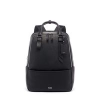 TUMI - Varek Worth Leather Laptop Backpack - 15 Inch Computer Bag for Men and Women - Black