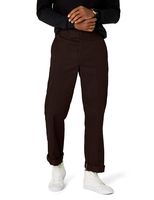 Dickies Men's Original 874 Work Pant, Dark Brown, 30W x 34L