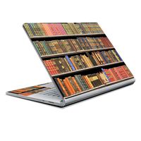 MightySkins Skin Compatible with Microsoft Surface Book 2 13" (2017) - Books | Protective, Durable, and Unique Vinyl Decal wrap Cover | Easy to Apply, Remove, and Change Styles | Made in The USA