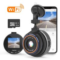 THiEYE Dash Cam WiFi, Dashcam for Car Driving Recorder 1080P FHD LCD Screen Driving Recorder, Phone App, Night Vision, Wide Angle Lens, G-Sensor, WDR, Loop Recording, SD Card Included