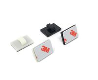 JNK NETWORKS Self Adhesive cable clips wire organizer cord management cable holder for Car Home Office (White, 50pcs)