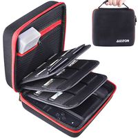 AUSTOR Carrying Case Protective Storage Case for Nintendo 2DS, Red