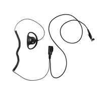 Maxtop AEH0407D-R3 D-Sharp Earhanger PTT for Relm RPV3000 RPV3600 RPU3000 RPU3600 RPU3300c RPU7500