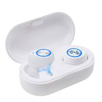 Yeeton Wireless Earbuds: Bluetooth 5.0 Headphones Waterproof in-Ear TWS Earphones with Portable USB Charging Case