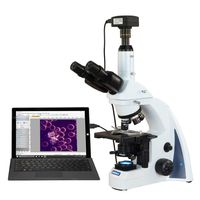 OMAX 40X-2500X 8MP USB3 Plan Infinity Darkfield Trinocular Siedentopf LED Lab Compound Microscope