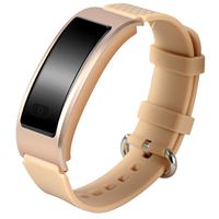 BGJOY Waterproof Fitness Tracker, Swimming Running Smart Watch Bluetooth Watch, Heart Rate Monitor, Step Counter, Calorie Counter, Pedometer Watch for Kids Women Men (Gold)