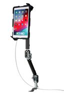Car Mount, CTA Digital Multi-Flex, Anti-Theft, Quick-Release Tablet Holder, No-Drill Seat Rail Mount for iPad 10.2-Inch (7th Gen.), iPad Air 3, 12.9-Inch iPad Pro, iPad Gen 6, Galaxy Tab S3 & More