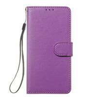 Lomogo Sony Xperia L2 Case Leather Wallet Case with Kickstand Card Holder Shockproof Flip Case Cover for Sony Xperia L2 - LOYHU250589 L4