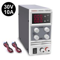 DC Power Supply Adjustable (0-30 V 0-10 A), Eventek KPS3010D Variable Switching Regulated Digital Power Supply with Alligator Leads US Power Cord