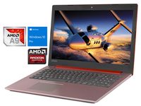 Lenovo Ideapad 330 Laptop, 15.6" HD Display, AMD A9-9425 Upto 3.7 GHz, 16GB RAM, 128GB SSD, DVDRW, HDMI, Card Reader, Wi-Fi, Bluetooth, Windows 10 Pro - (Red)