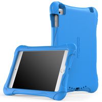 MoKo Case Fit iPad Mini 4 - Kids Friendly Ultra Light Weight Shock Proof Super Protective Cover Case Fit Apple iPad Mini 4 (2015 Edition) 7.9 inch iOS Tablet, Blue