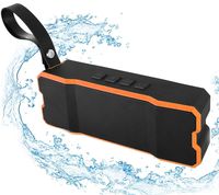 Waterproof Bluetooth Speaker, Poweriver OceanVoxⅡ with Loud Sound Rich Bass, Portable Loop, Solid Built for Shower, Sport, Beach by 3 Playback ModeSpeakers with MP3 Player IPX65 for iPhone iPad&iPod
