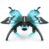 bangcool Butterfly Drone, RC Quadcopter Simulated Butterfly Camera WiFi RC Drone Aircraft with Remote Controller