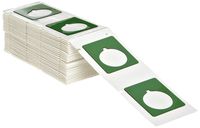 Brady M71EP-167-593-GN 1.2" Width x 1.5" Height Green Color B-593 Adhesive-Taped Polyester Raised Panel Labels With Gloss Finish For BMP71 Printers (100 Per Box)