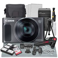Canon PowerShot SX620 HS Digital Camera Along with 32GB, Deluxe Accessory Bundle and Cleaning Kit