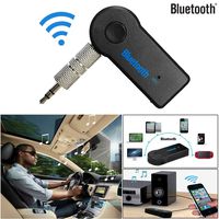 Wireless Bluetooth Receiver,3.5mm AUX Audio Stereo Music Car Adapter & Bluetooth Car Aux Adapter,Home Car Receiver Built-in Microphone,AV HiFi Surrounding System,High-Performance AMP Chip Hands-Free