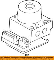 Ford AL8Z-2C215-A, ABS Modulator
