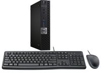 Dell Optiplex 7050 Micro Desktop, Intel i3, 16GB RAM, 256GB SSD, WiFi, Keyboard and Mouse, Windows 10 Pro (Renewed)
